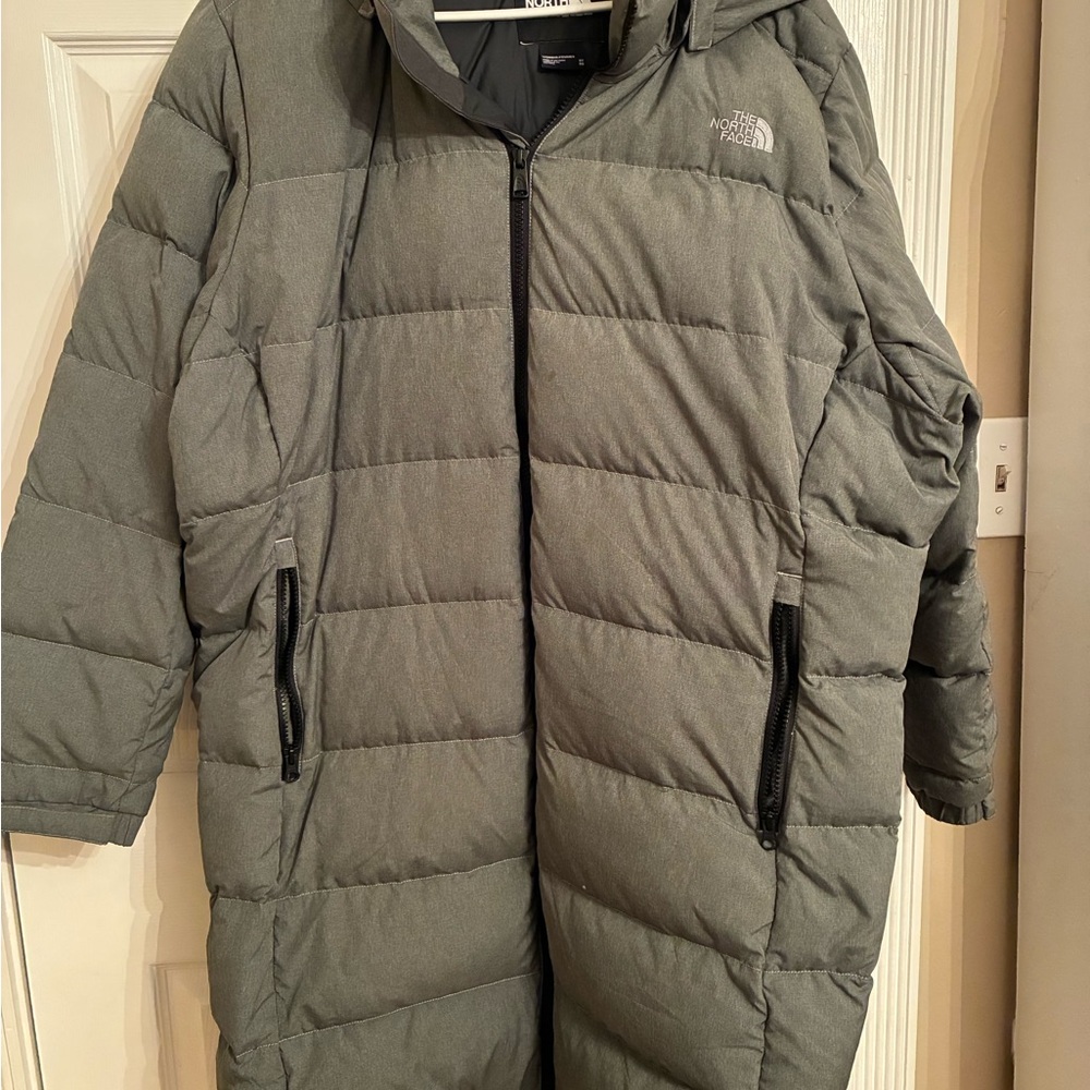 The North Face Charcoal Puffer Jacket